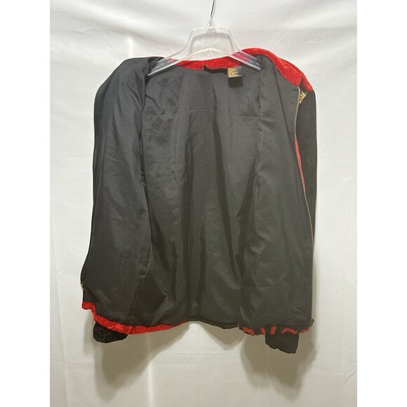 Julia Kim Womens Large Artsy Block Patchwork Rayon Jacket - Picture 10 of 13